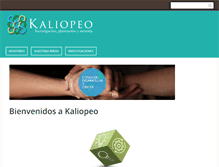 Tablet Screenshot of kaliopeo.com